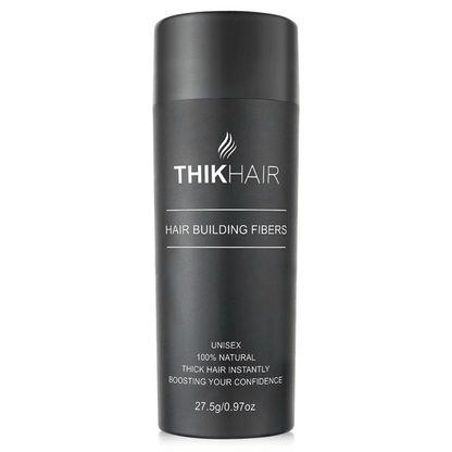 ThikHair | Hair Fibres | All Colours | 100% Natural | 100% Cotton I Thick-Looking Hair In Seconds | Unisex | Hair Loss or Thinning Hairline | Hair