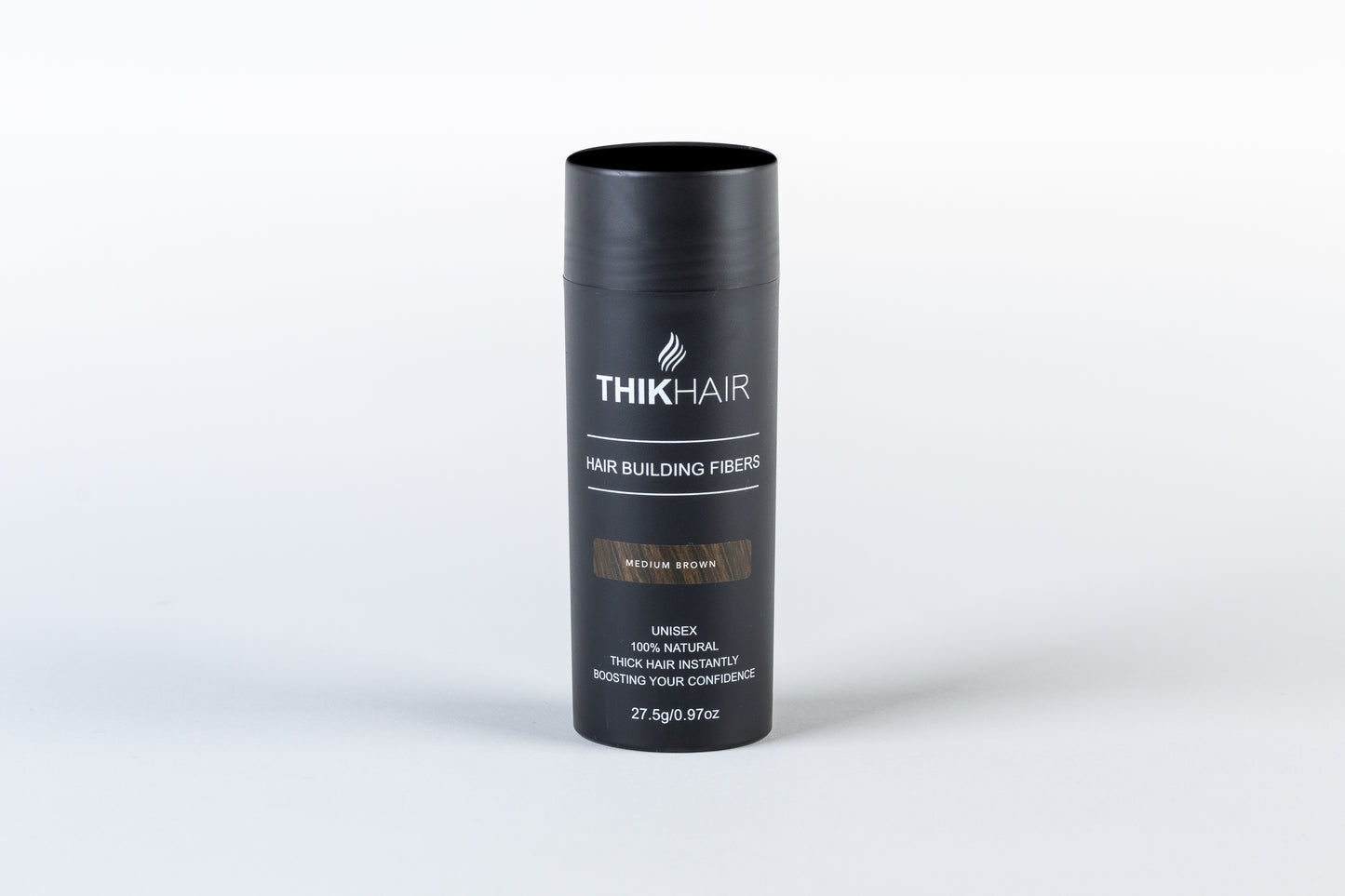 ThikHair | Hair Fibres | All Colours | 100% Natural | 100% Cotton I Thick-Looking Hair In Seconds | Unisex | Hair Loss or Thinning Hairline | Hair
