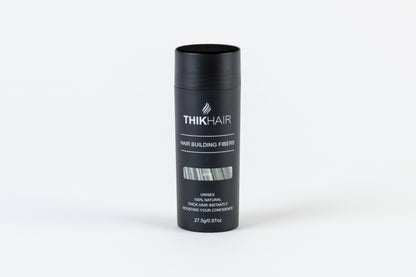 ThikHair | Hair Fibres | All Colours | 100% Natural | 100% Cotton I Thick-Looking Hair In Seconds | Unisex | Hair Loss or Thinning Hairline | Hair