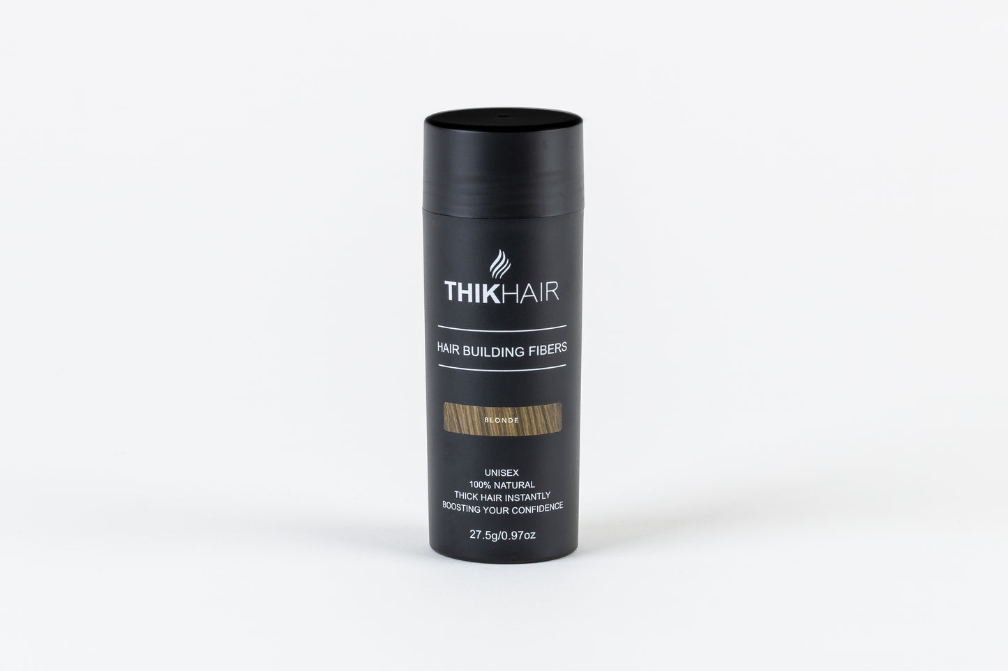 ThikHair | Hair Fibres | All Colours | 100% Natural | 100% Cotton I Thick-Looking Hair In Seconds | Unisex | Hair Loss or Thinning Hairline | Hair
