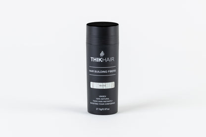 ThikHair | Hair Fibres | All Colours | 100% Natural | 100% Cotton I Thick-Looking Hair In Seconds | Unisex | Hair Loss or Thinning Hairline | Hair