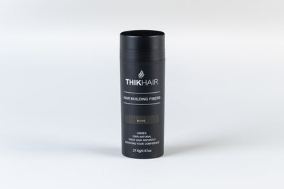 ThikHair | Hair Fibres | All Colours | 100% Natural | 100% Cotton I Thick-Looking Hair In Seconds | Unisex | Hair Loss or Thinning Hairline | Hair